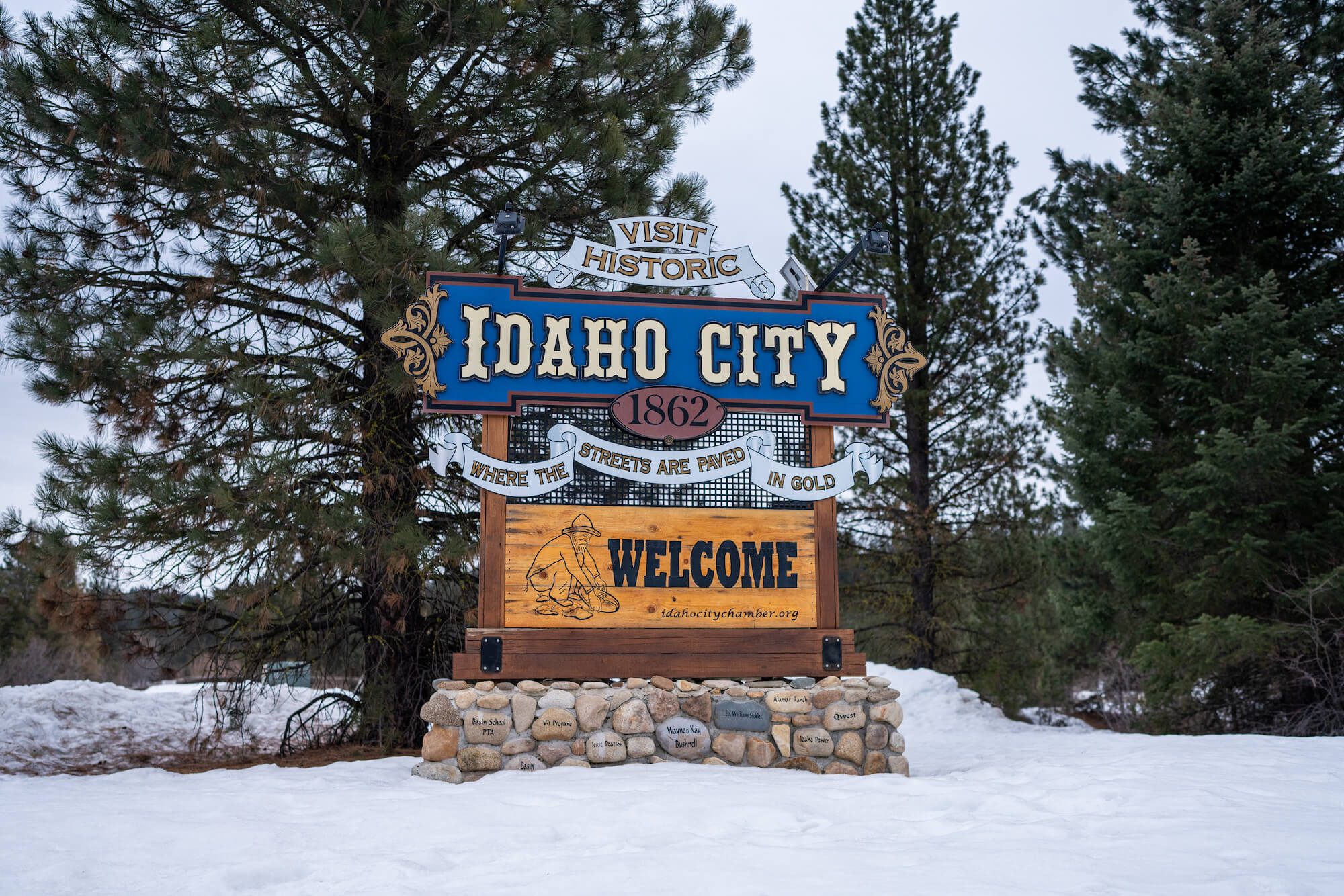 Idaho City, Idaho — Ponderosa Pine Scenic Byway