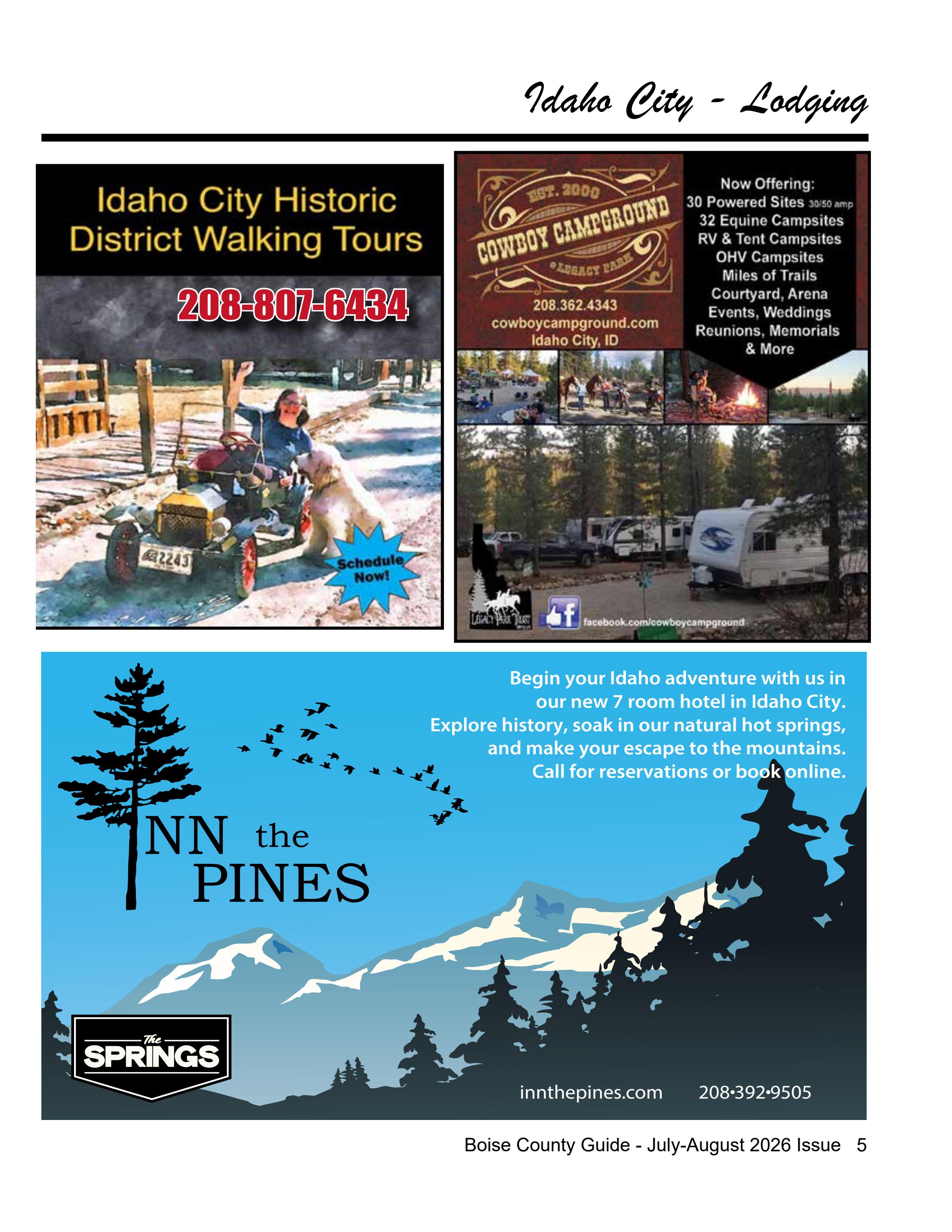 Boise County Guide page 5