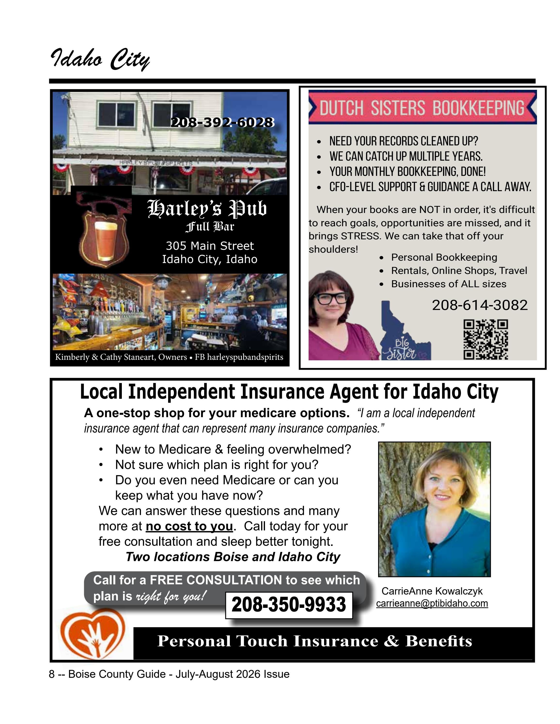 Boise County Guide page 8