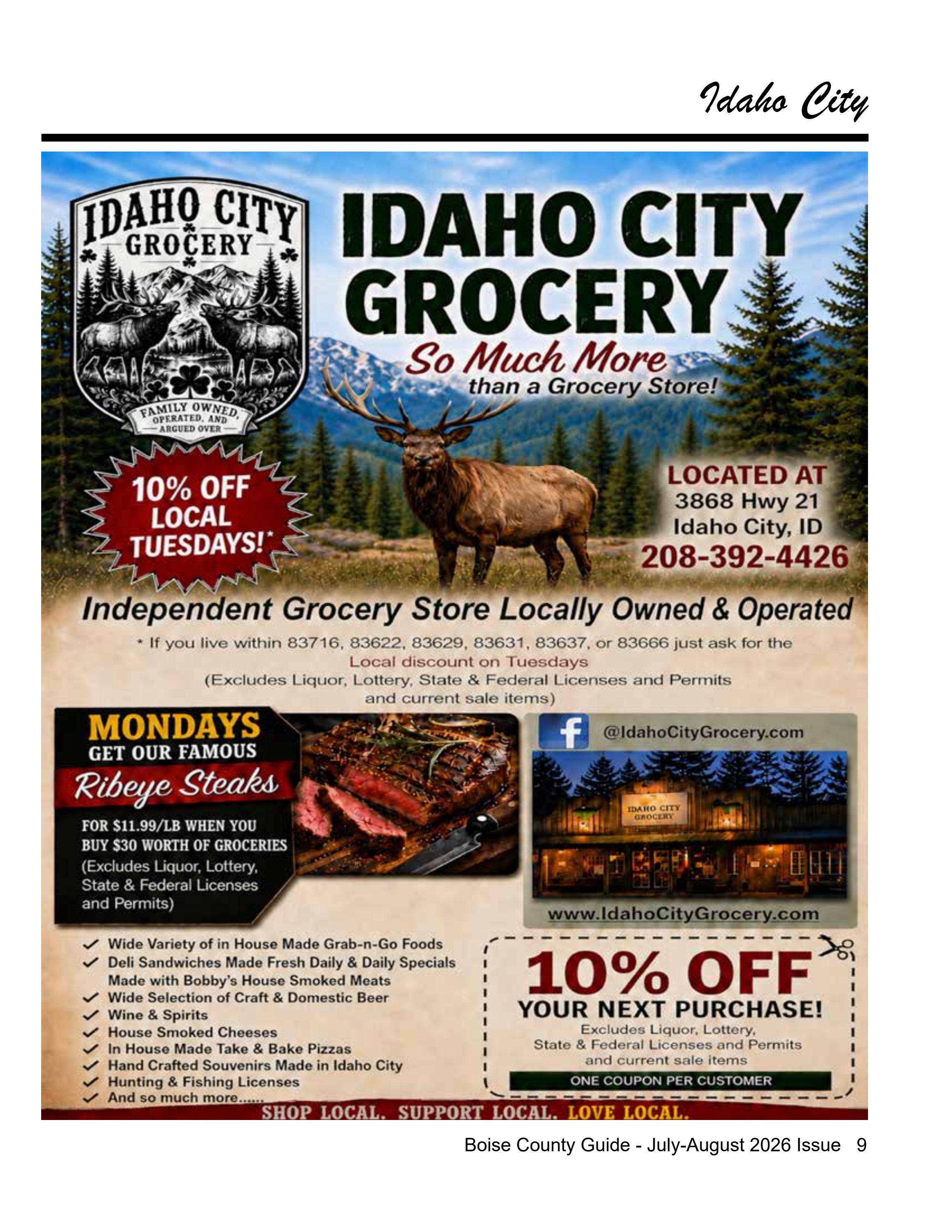 Boise County Guide page 9