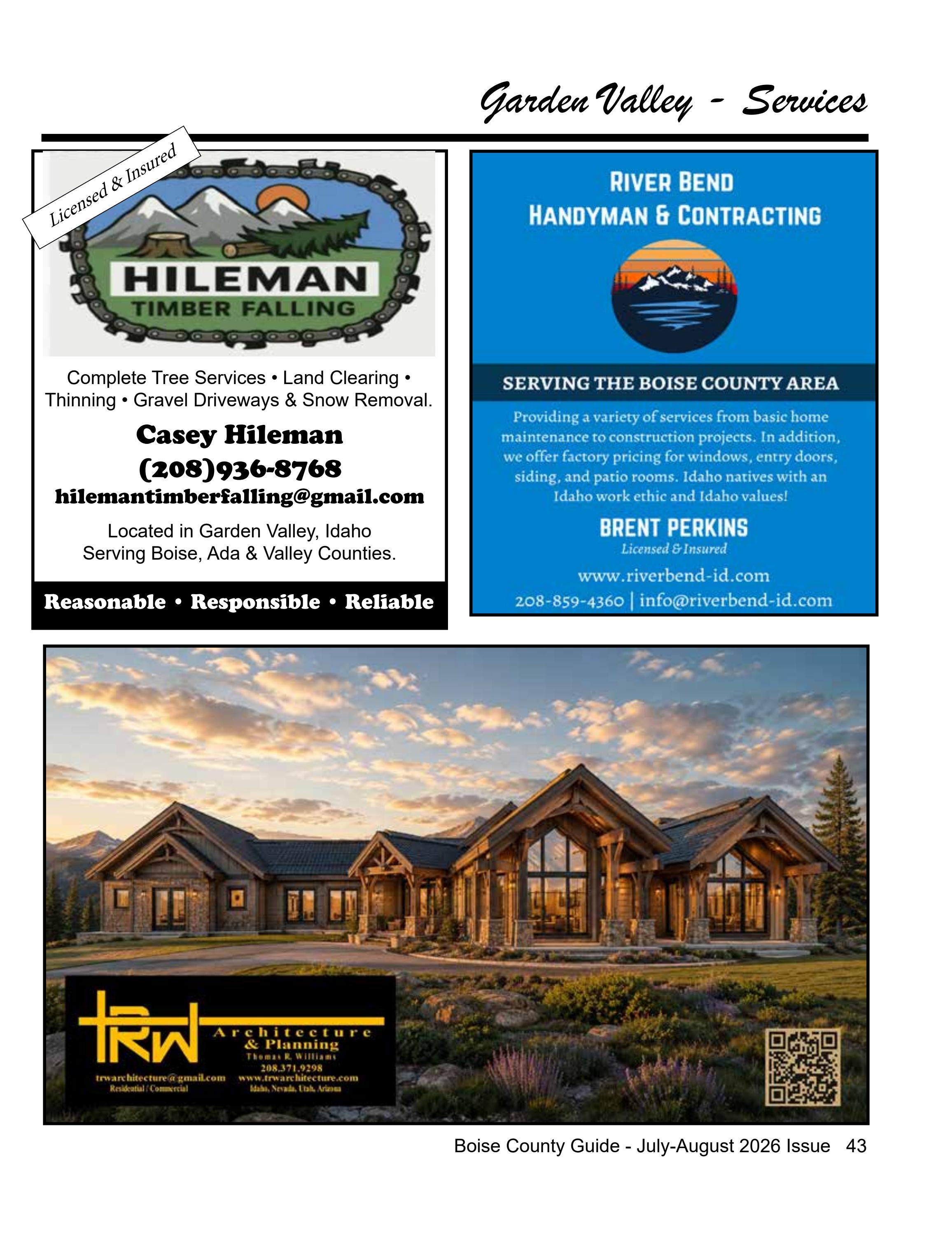 Boise County Guide page 43