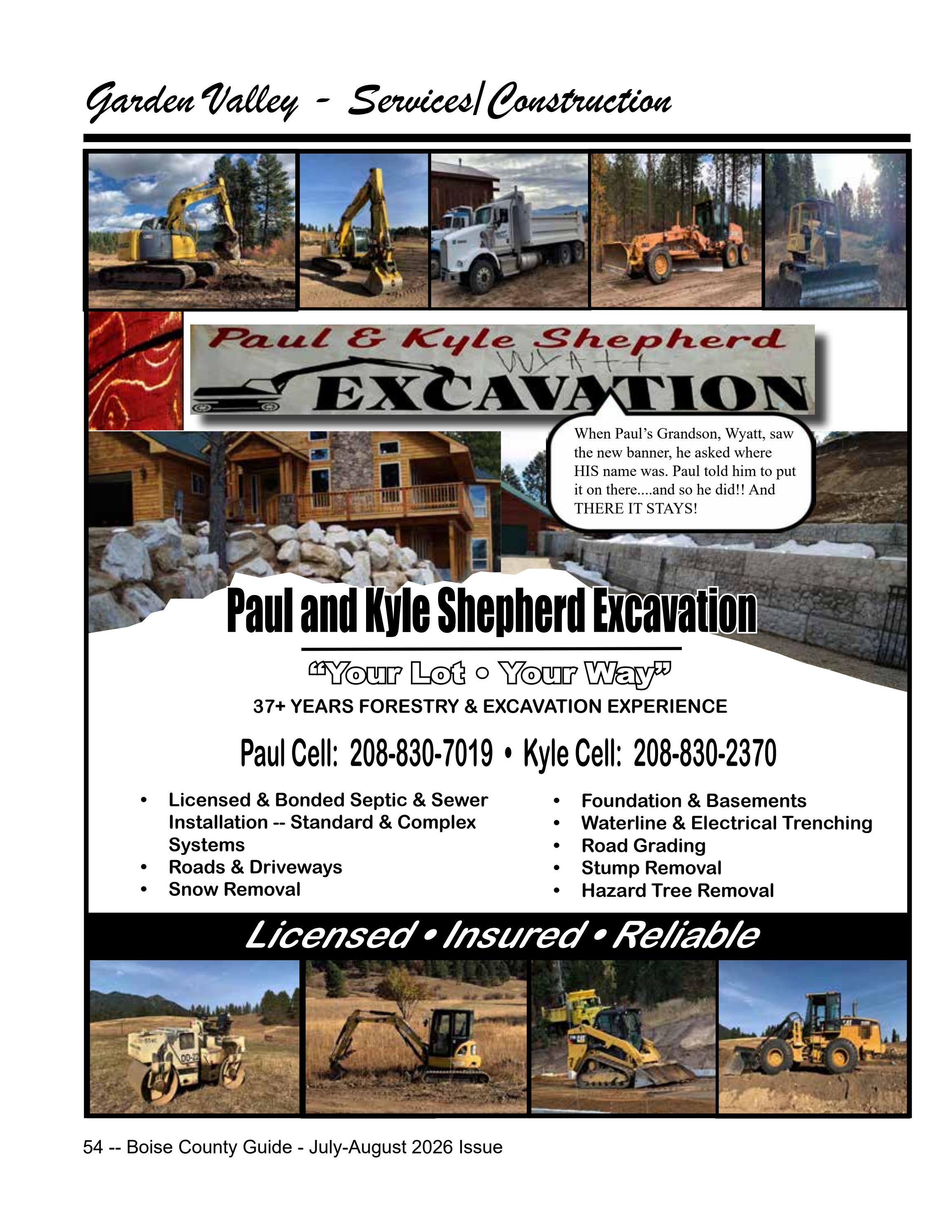 Boise County Guide page 54